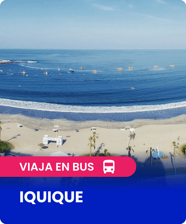 Pasajes en bus desde Santiago a Iquique