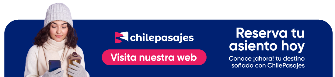 Reserva tu asiento hoy, visitanos en Chilepasajes.cl